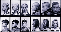 Zur „rassischen &Uuml;berpr&uuml;fung“ geh&ouml;rte immer auch die photographische Dokumentation. Die Aufnahmen zeigen polnische Kinder, die 1941/42 in der Au&szlig;enstelle Litzmannstadt des Rasse- und Siedlungshauptamtes der SS auf ihre „Eindeutschungsf&auml;higkeit“ untersucht wurden.